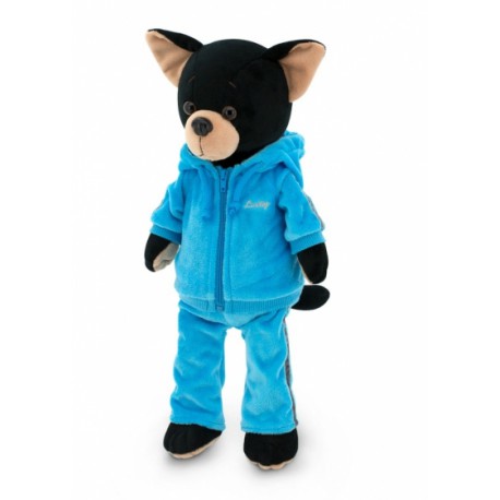 Przytulanka piesek Lucky Buzz sportowiec - 38 cm