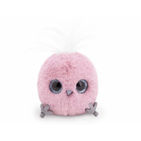 Przytulanka ptaszek Whozie 8 cm z zawieszką - fioletowy
