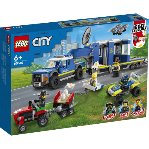 LEGO® City - Mobilne centrum dowodzenia policji 