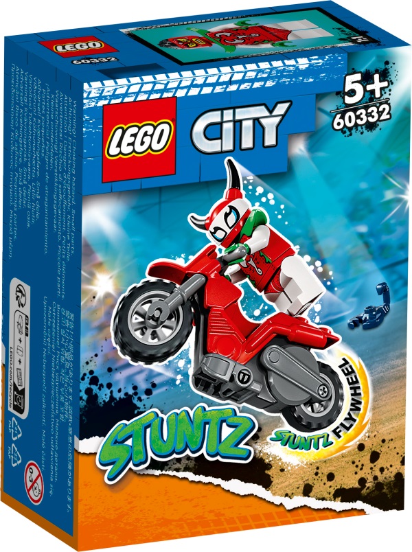LEGO City Stuntz - Motocykl kaskaderski brawurowego skorpiona 