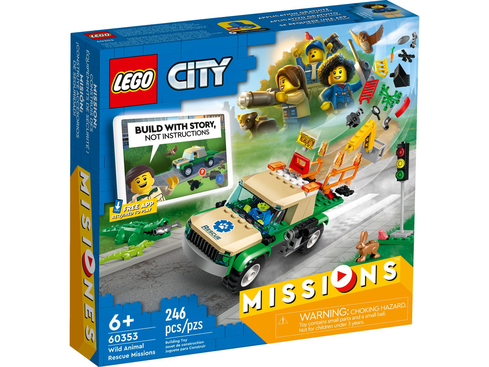 LEGO City - Misja ratowania dzikich zwierząt 
