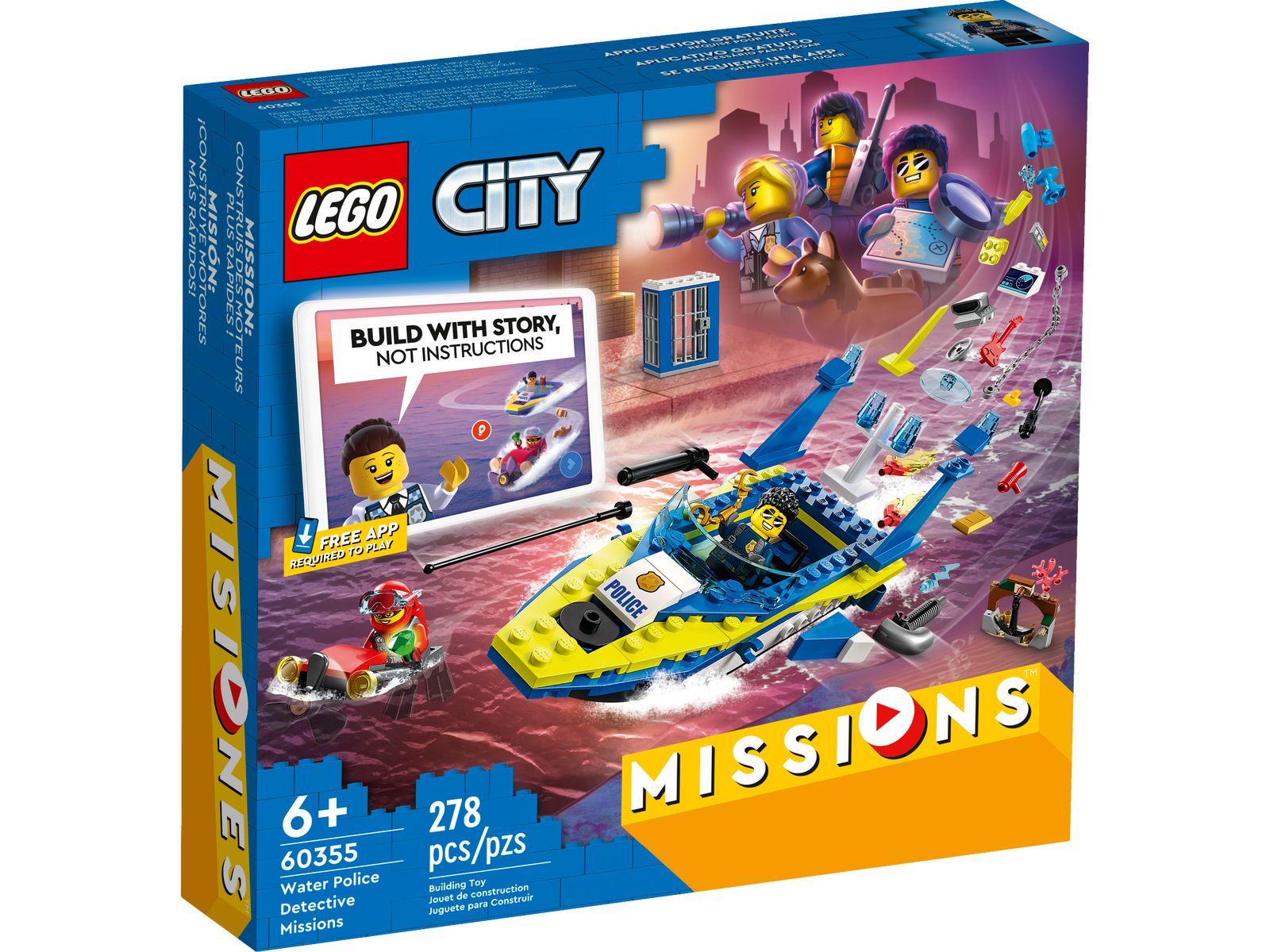 LEGO City - Śledztwa wodnej policji 