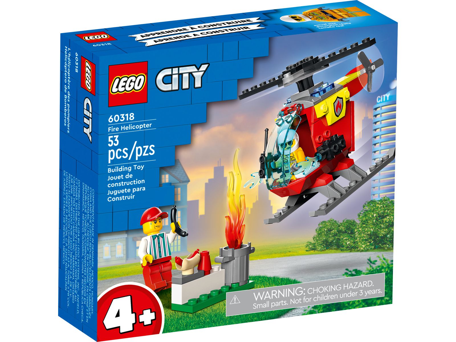 LEGO® City - Helikopter strażacki 
