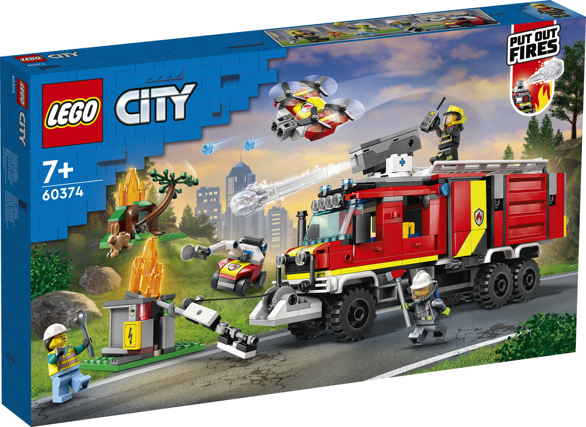 LEGO® City - Terenowy pojazd straży pożarnej 