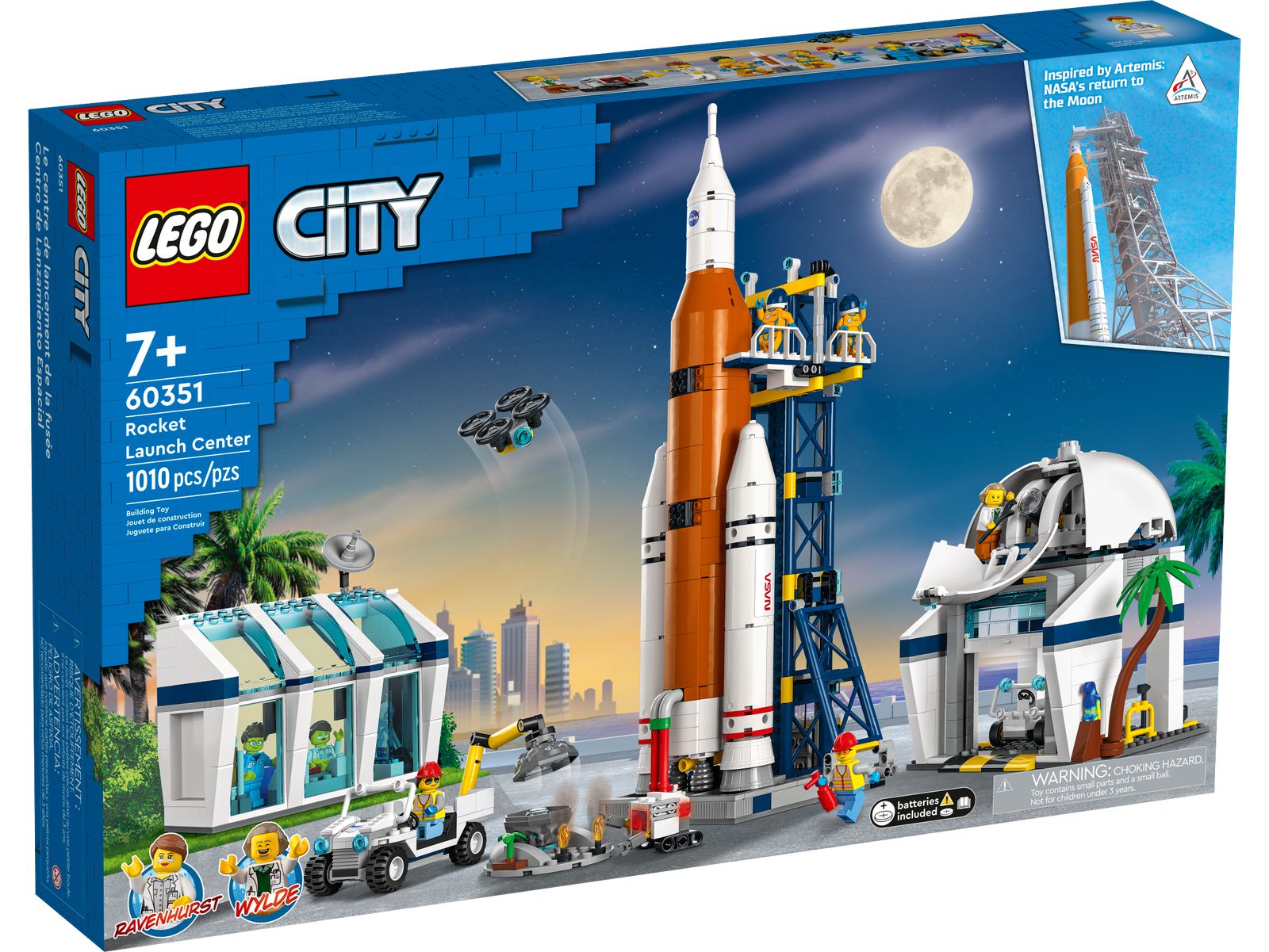 LEGO® City - Start rakiety z kosmodromu 