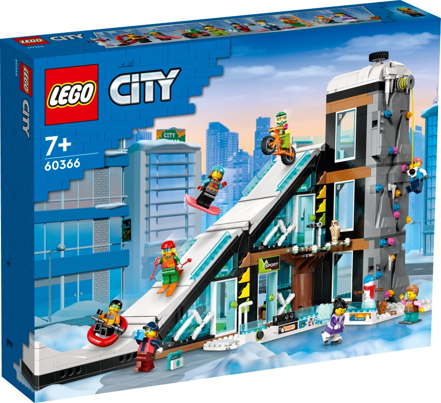 LEGO® City - Centrum narciarskie i wspinaczkowe 
