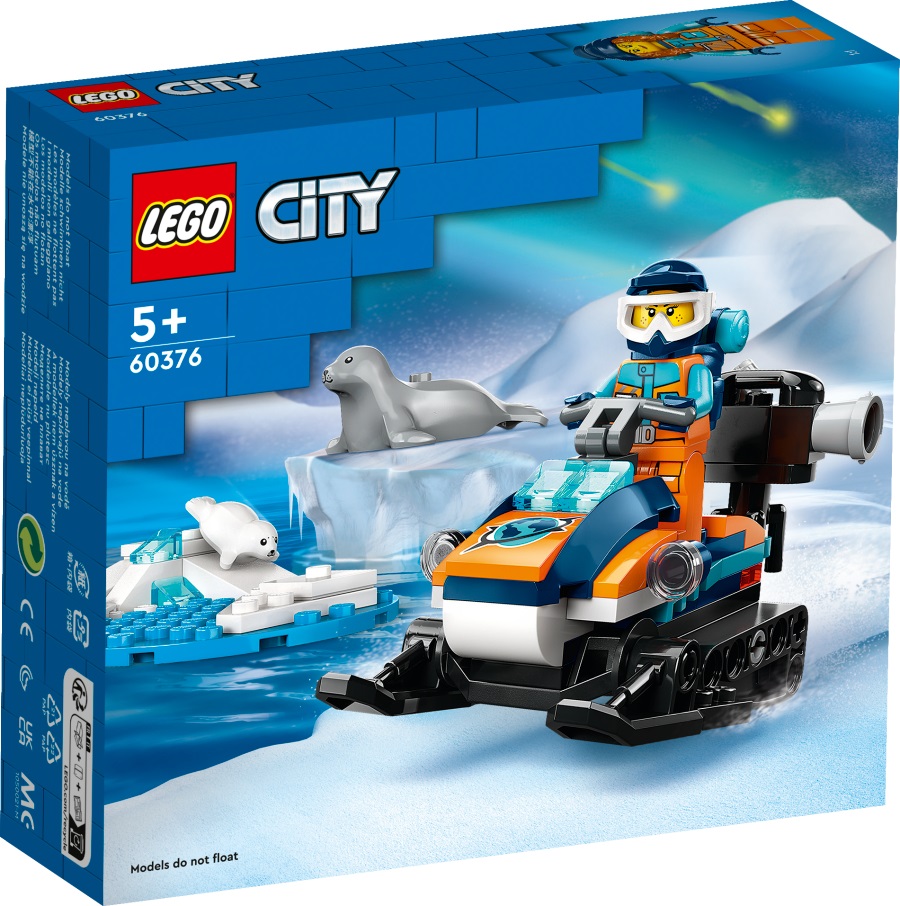 LEGO® City - Skuter śnieżny badacza Arktyki 
