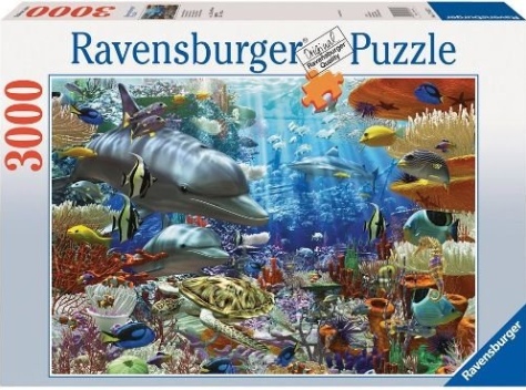 Ravensburger: Puzzle 3000el. - Życie pod wodą 