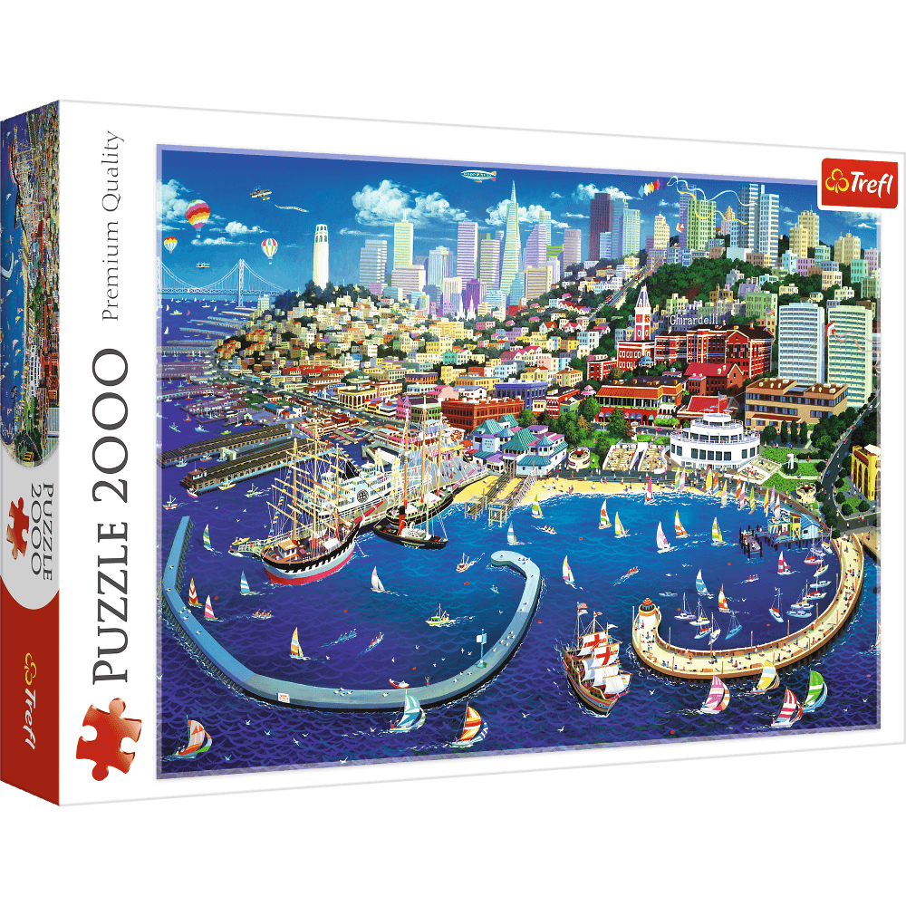 Trefl | Puzzle 2000el. | Zatoka San Fancisco 